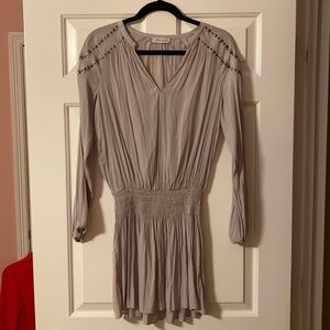 Ramy Brooke Long Sleeve Studded Dress